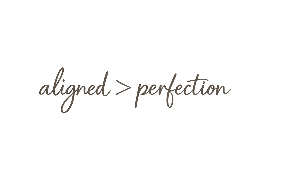 Aligned > Perfection Crop Tee
