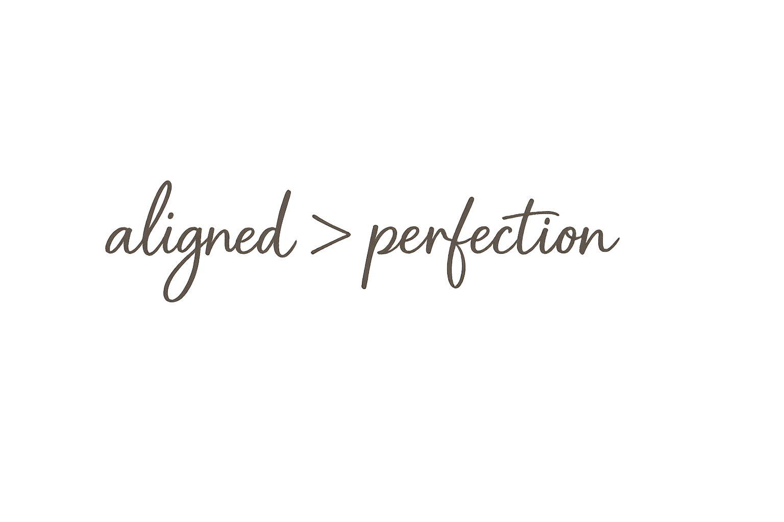 Aligned > Perfection Crop Tee